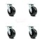 Service Caster Bassick Casters 6AS8-7 Caster Replacement Set BAS-SCC-30CS620-PHR-4 - alternate 1